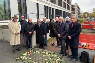 Mitglieder der DGU beim Gedenktag 2019