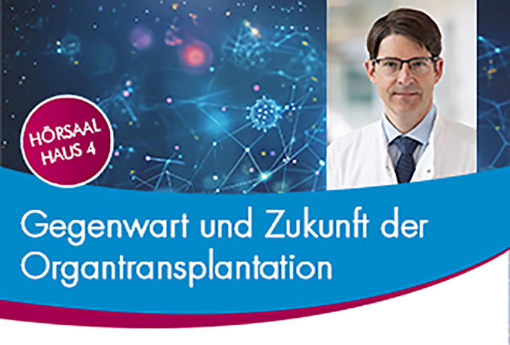 Medizin für Jedermann am 23.04. mit Prof. Daniel Seehofer