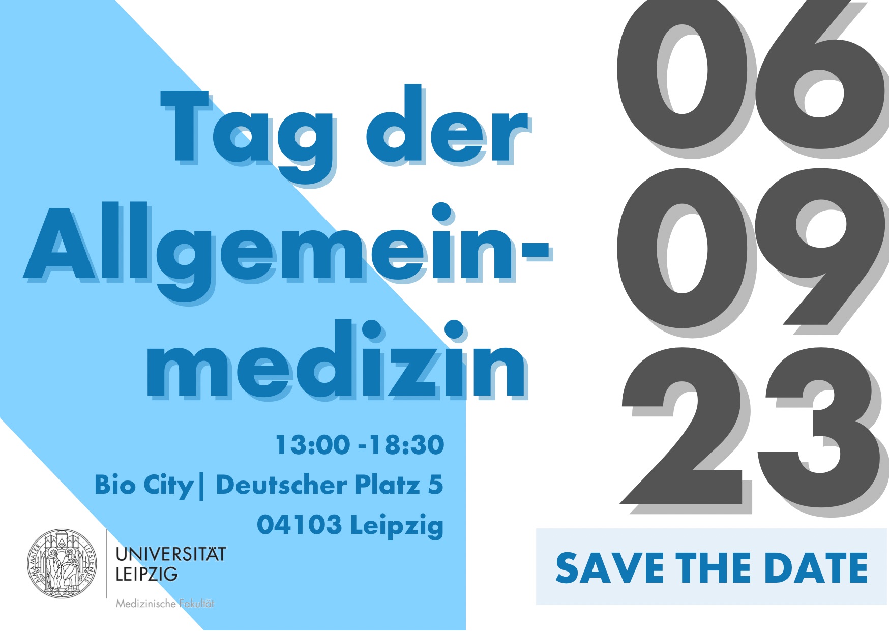 Tag der Allgemeinmedizin in Leipzig