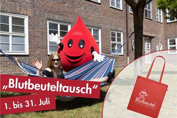 Limitierten "Blutbeutel" sichern vom 1. bis 31. Juli!