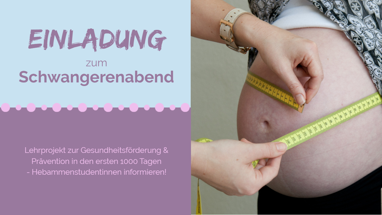 Einladung zum Schwangerenabend