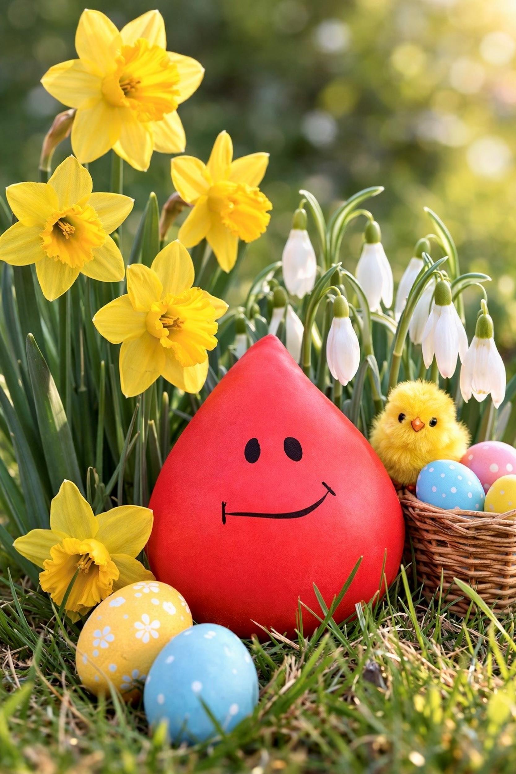 Mit ihrer Osteraktion setzt die UKL-Blutbank einen Anreiz zum Blutspenden in den bevorstehenden Ferien.