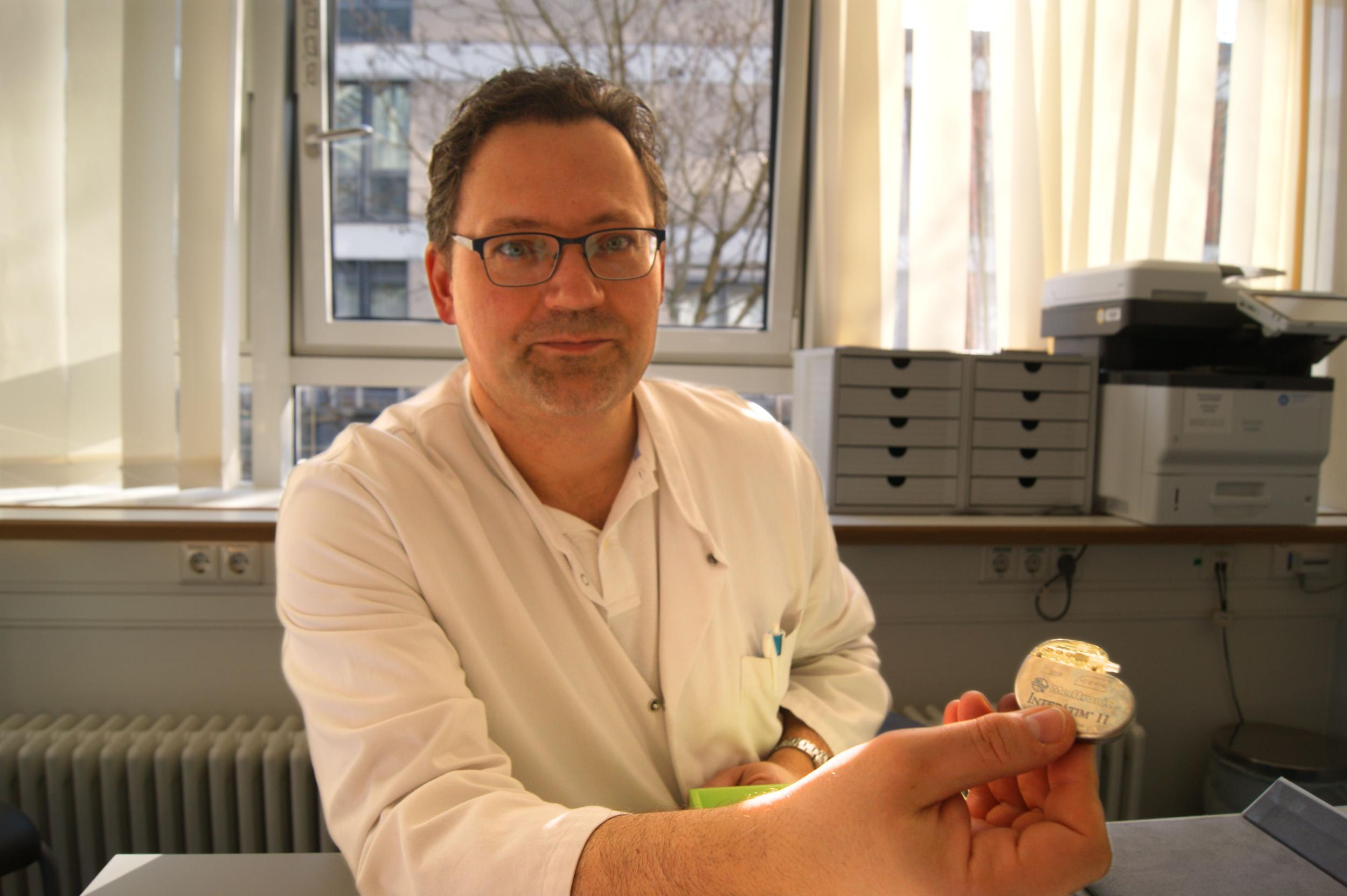 Dr. Andreas Gonsior leitet das Kontinenzzentrum am Universitätsklinikum Leipzig.