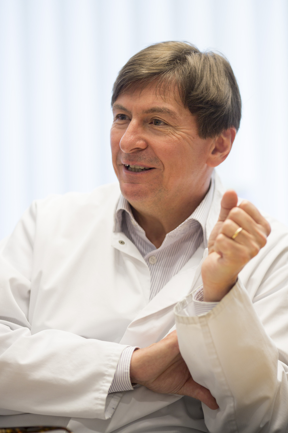 Direktor der Klinik für Neurochirurgie Prof. Jürgen Meixensberger