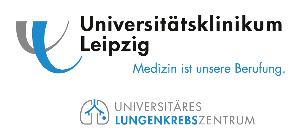 Logo des Universitären Lungenkrebszentrums am UKL