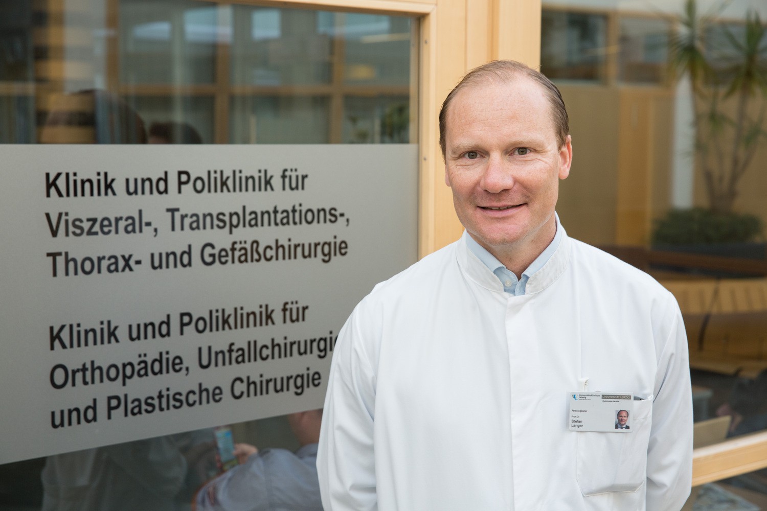 Bereichsleiter Prof. Stefan Langer: „Die Plastische Chirurgie ist ein junges und innovatives chirurgisches Fach."
