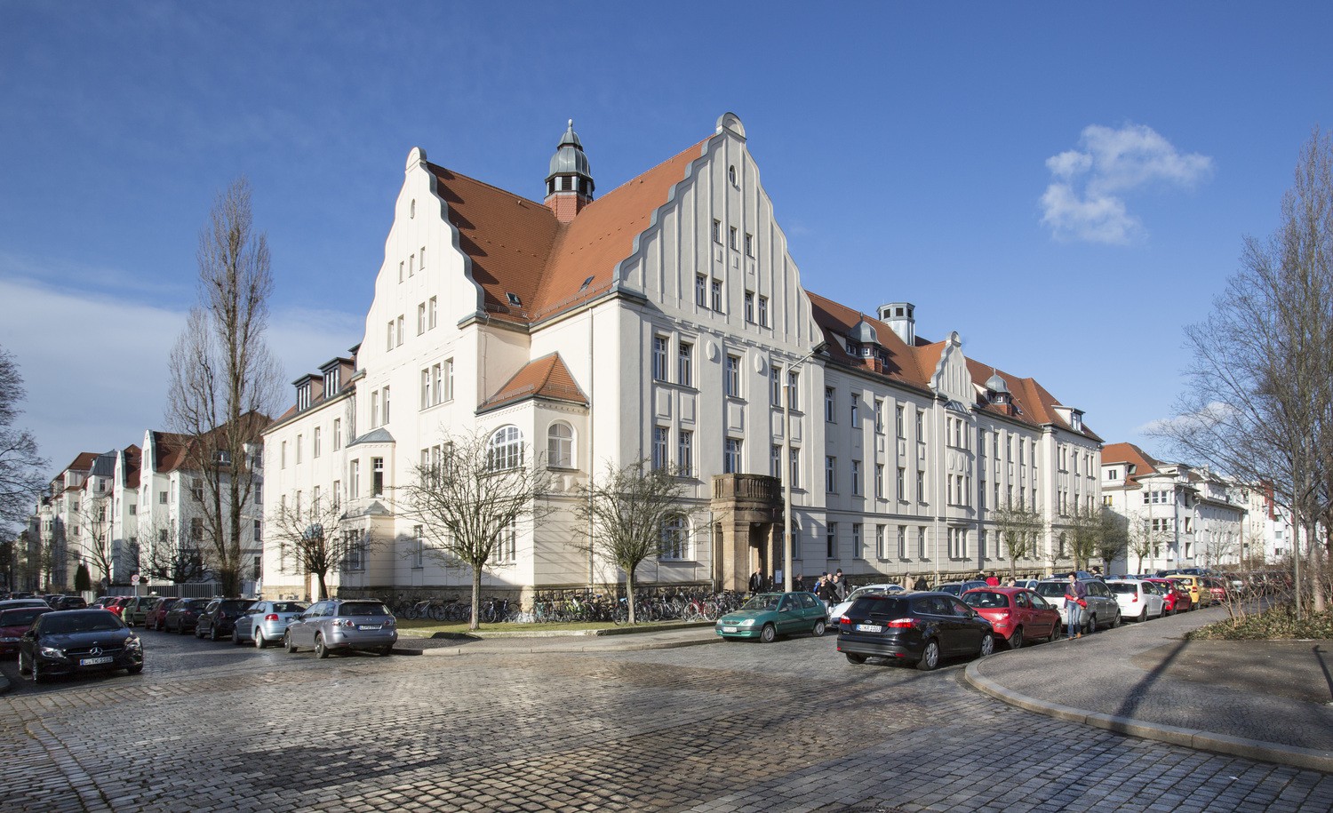 Die Medizinische Berufsfachschule am UKL in der Leipziger Richterstraße.