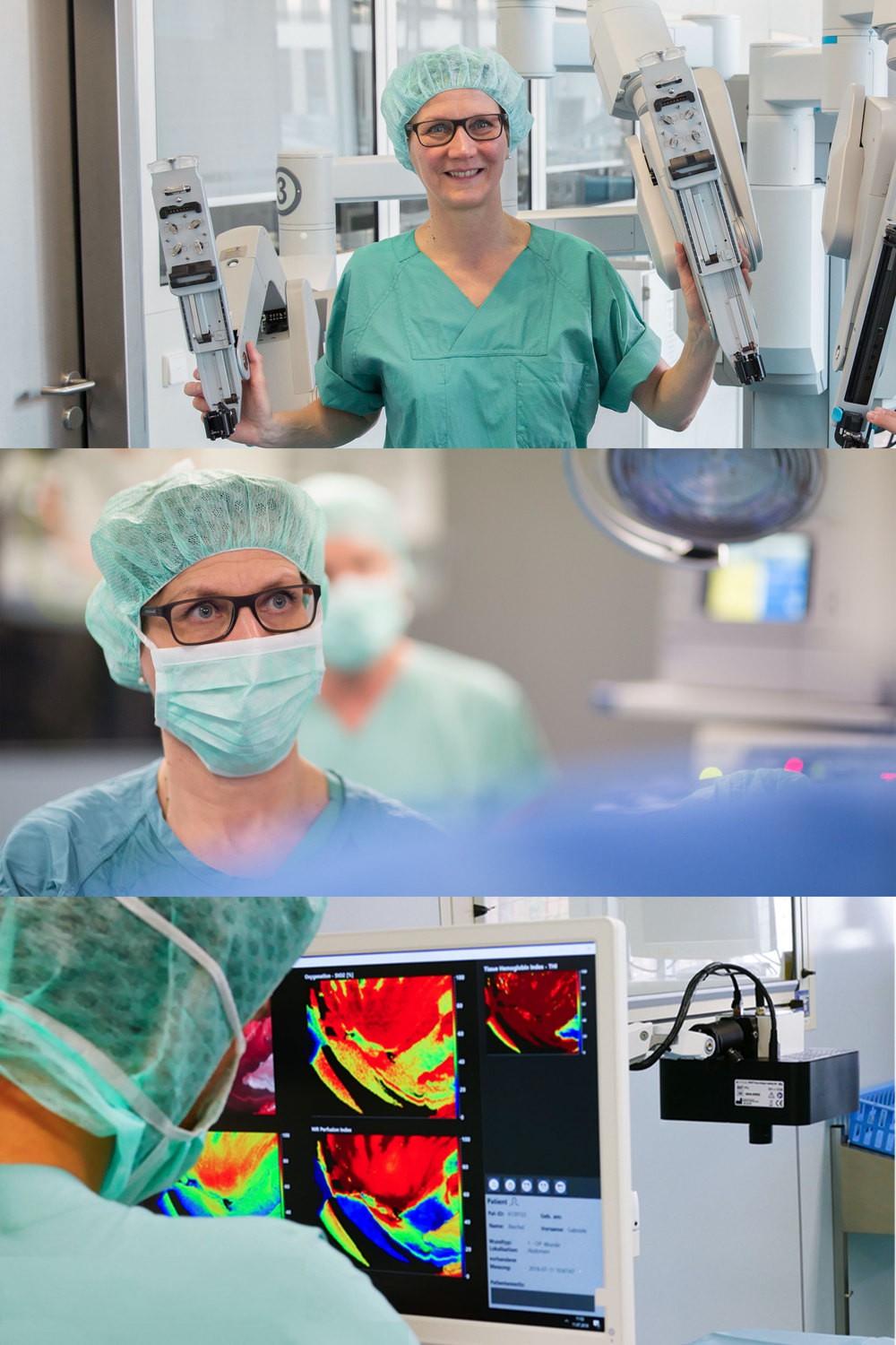 Präzisionschirurgie in Kombination mit Robotik und innovativer Bildgebung: Prof. Ines Gockel (Foto) und ihrem Team stehen gerade bei der chirurgischen Behandlung von Darmkrebs modernste Möglichkeiten zur Verfügung.
