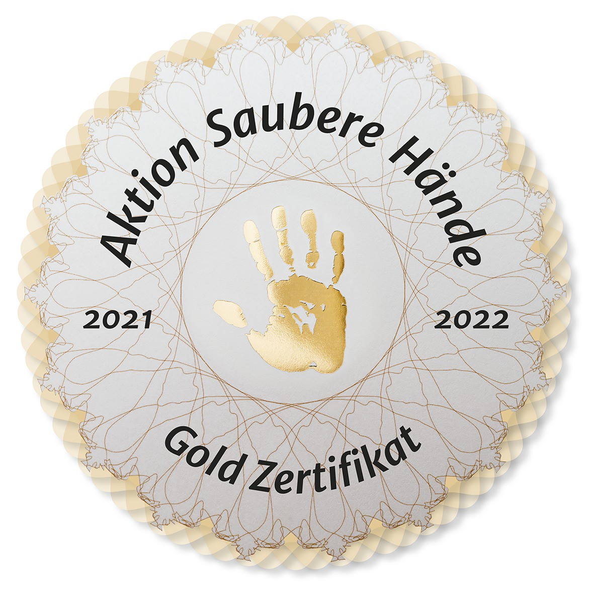 Das UKL hat erneut das Goldene Zertifikat der „Aktion saubere Hände“ bekommen.
