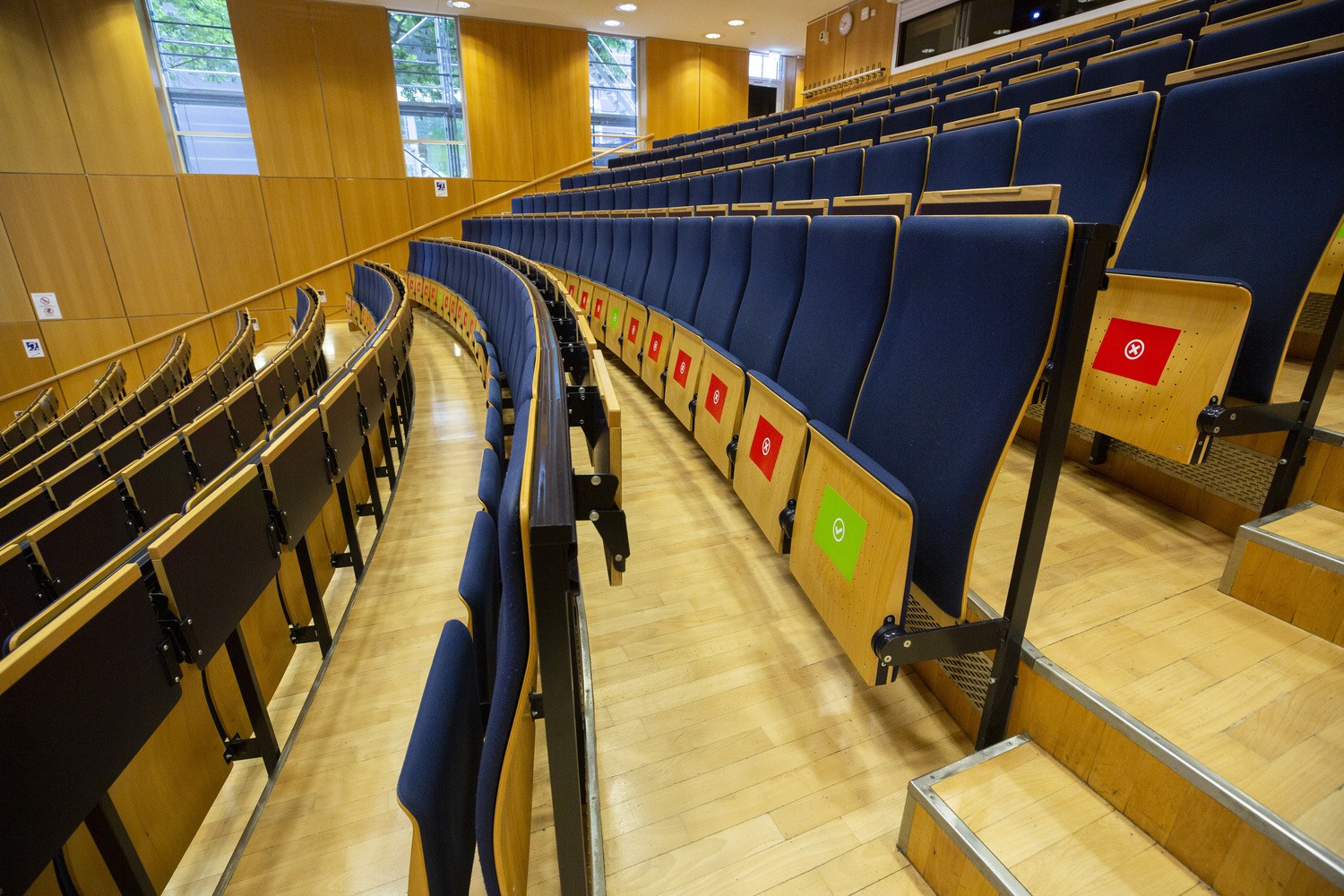 Bleiben leider wieder leer: Die Hörsäle im Universitätsklinikum Leipzig.