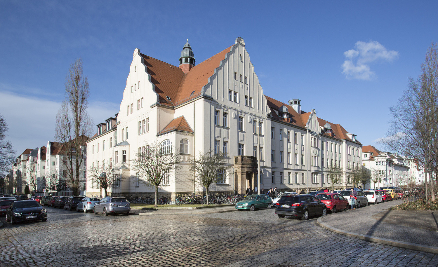 Die Medizinische Berufsfachschule (MBFS) in der Leipziger Richterstraße.