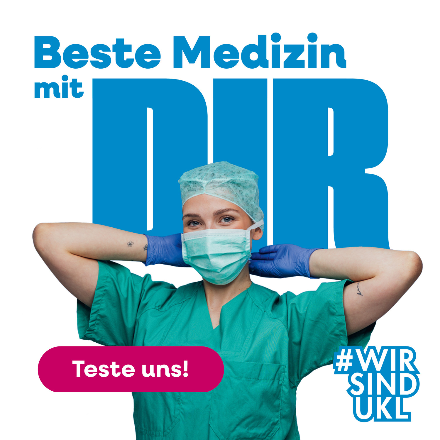 Dem anhaltenden Fachkräftemangel im Gesundheitssystem setzt die neue UKL-Kampagne Authentizität und emotionale Verbundenheit entgegen.