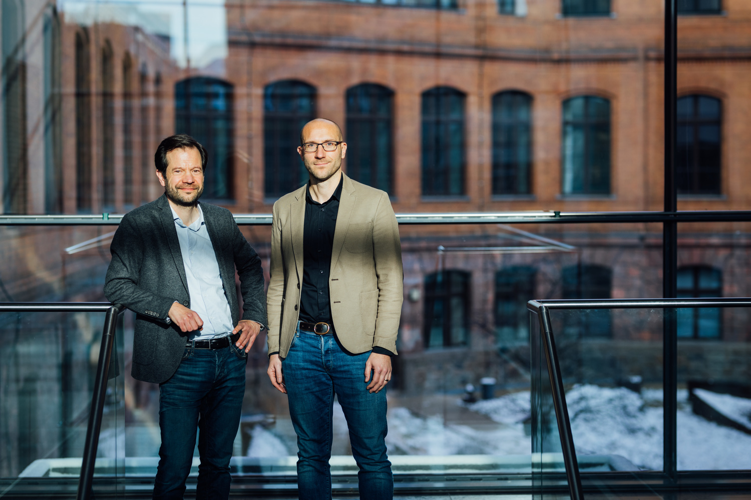 Die Studienautoren (v. links): PD Dr. Daniel Radeloff und Professor Dr. Jon Genuneit.