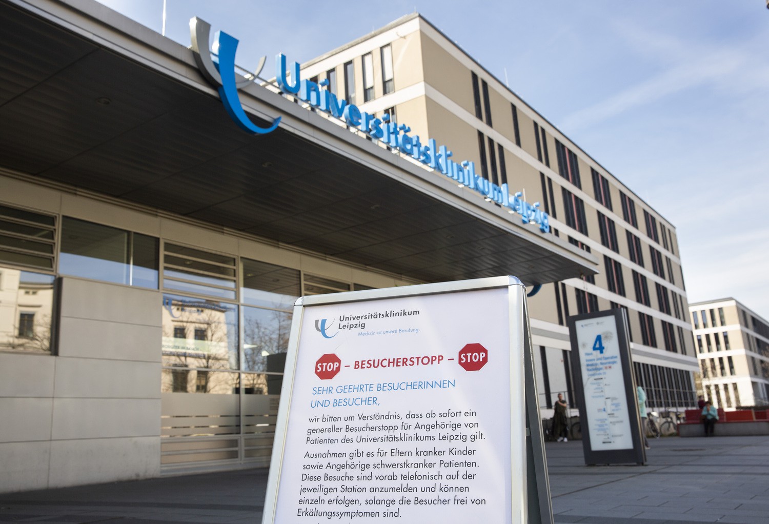 Ab Mittwoch, 4. November, gilt am Universitätsklinikum Leipzig und an allen weiteren Leipziger Kliniken wie im Frühjahr (Foto) ein Besucherstopp. Der aktuelle Anstieg der Infektionszahlen veranlasste die Kliniken zu diesem Schritt.